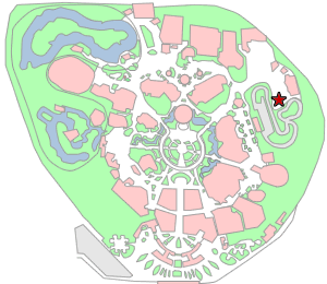 ガジェットのゴーコースター 地図