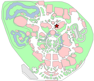 蒸気船マークトウェイン号 地図