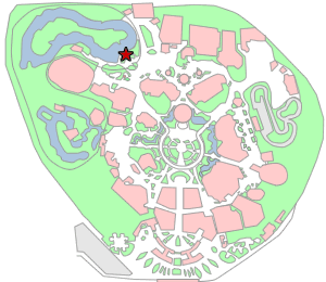 蒸気船マークトウェイン号 地図