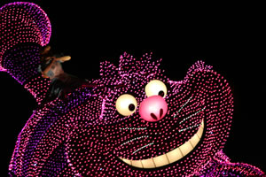 東京ディズニーランド・エレクトリカルパレード・ドリームライツ クリスマスバージョン アリス＆チシャ猫