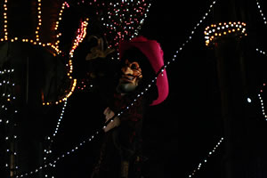 東京ディズニーランド・エレクトリカルパレード・ドリームライツ クリスマスバージョン フック船長