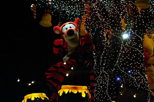 東京ディズニーランド・エレクトリカルパレード・ドリームライツ クリスマスバージョン ティガー