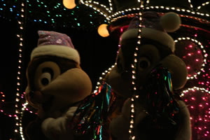 東京ディズニーランド・エレクトリカルパレード・ドリームライツ クリスマスバージョン チップ＆デール
