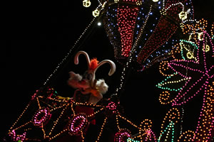 東京ディズニーランド・エレクトリカルパレード・ドリームライツ クリスマスバージョン ロジャー・ラビット