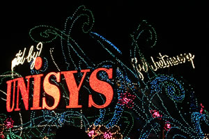 東京ディズニーランド・エレクトリカルパレード・ドリームライツ クリスマスバージョン スポンサーフロート