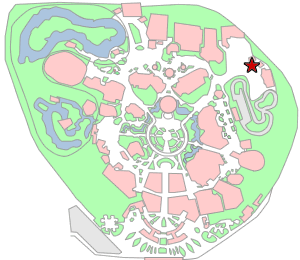 東京ディズニーランド:トゥーンタウン:デイジーのスナックワゴン