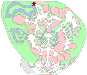 東京ディズニーランド:クリッターカントリー:ラケッティーのラクーンサルーン