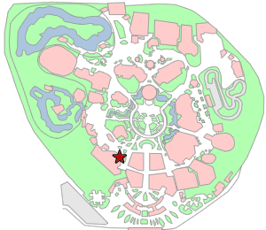東京ディズニーランド:アドベンチャーランド:ロイヤルストリートベランダ