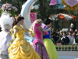 ディズニー・プリンセス・デイズ2006 ディズニー・ローズプリンセス・グリーティング ベル＆オーロラ姫＆白雪姫