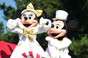 ディズニー・クリスマスドリームス・オン・パレード ミッキー&ミニー
