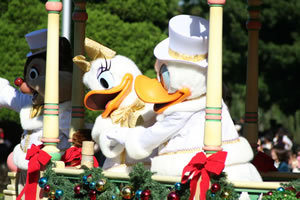 ディズニー・クリスマスドリームス・オン・パレード ドナルド&デイジー