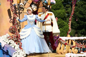 ディズニー・クリスマスドリームス・オン・パレード シンデレラ&プリンス・チャーミング