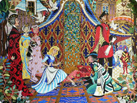 シンデレラ城モザイク壁画