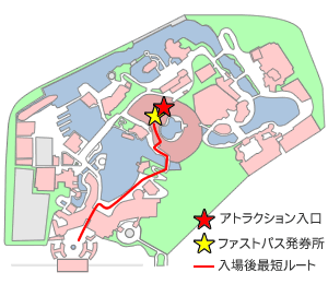 センター・オブ・ジ・アース 地図